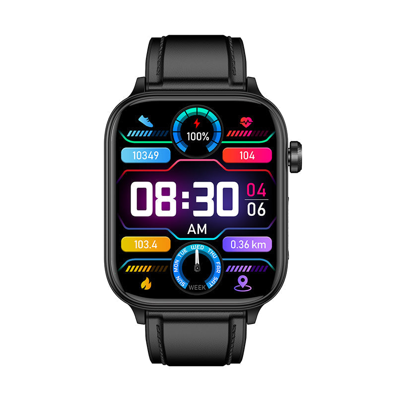 Pro 6 ECG Blood Glucose Intelligent Micro-Physical Examination Stress Monitoring Smartwatch