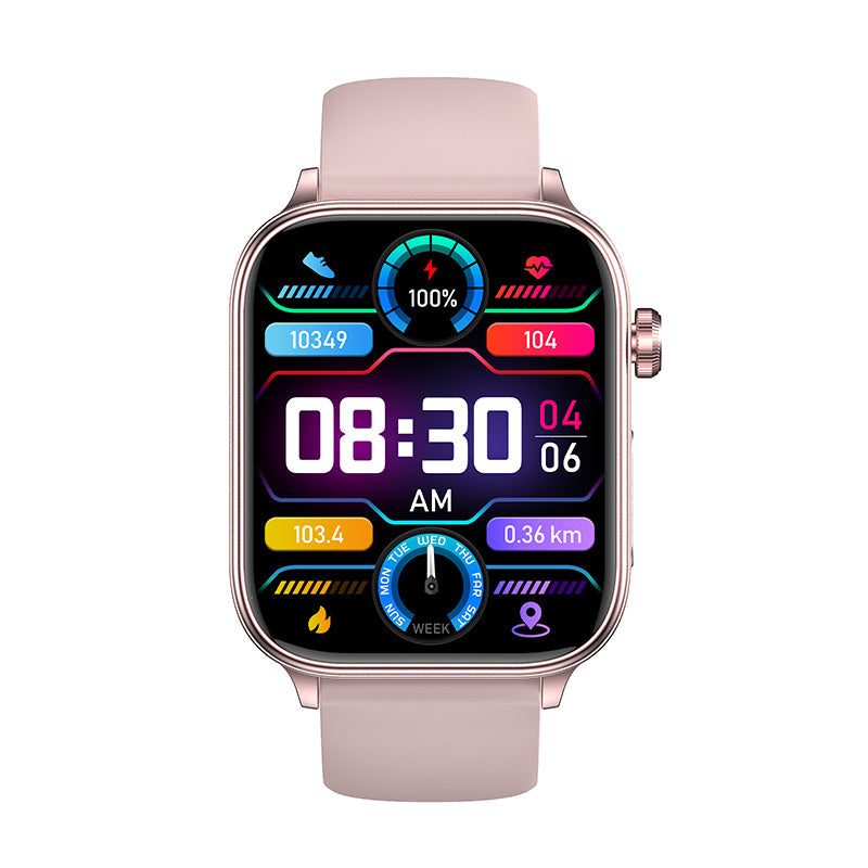 ECG Blood Glucose Intelligent Micro-Physical Examination Stress Monitoring Smartwatch