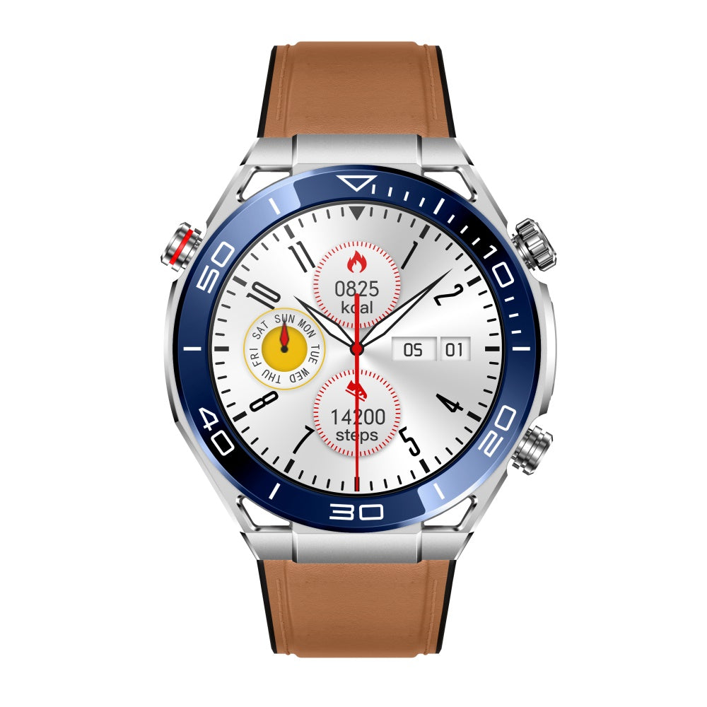 Heart Rate Blood Glucose ECG/EKG Blood Pressure Monitoring Bluetooth Talk Smartwatch