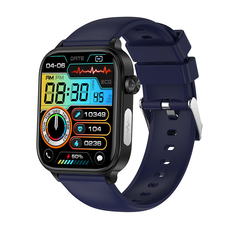 ECG Blood Glucose Intelligent Micro-Physical Examination Stress Monitoring Smartwatch