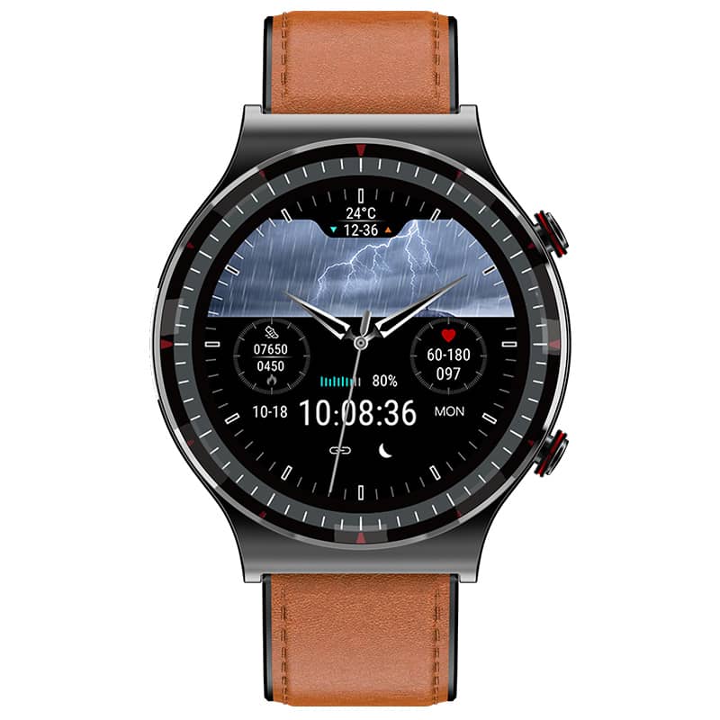 G08 Professional High-End ECG/EKG Blood Pressure Heart Rate Monitoring Smart Watch