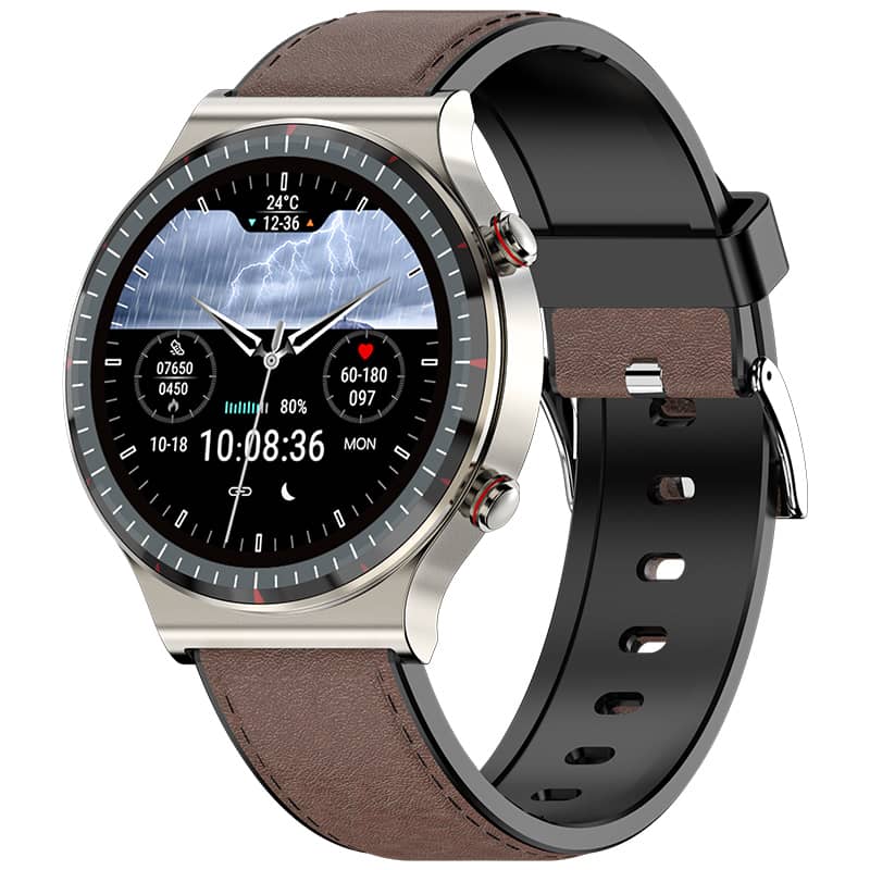 G08 Professional High-End ECG/EKG Blood Pressure Heart Rate Monitoring Smart Watch