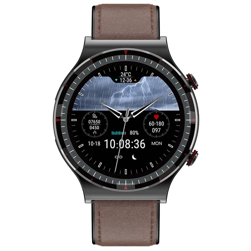 G08 Professional High-End ECG/EKG Blood Pressure Heart Rate Monitoring Smart Watch