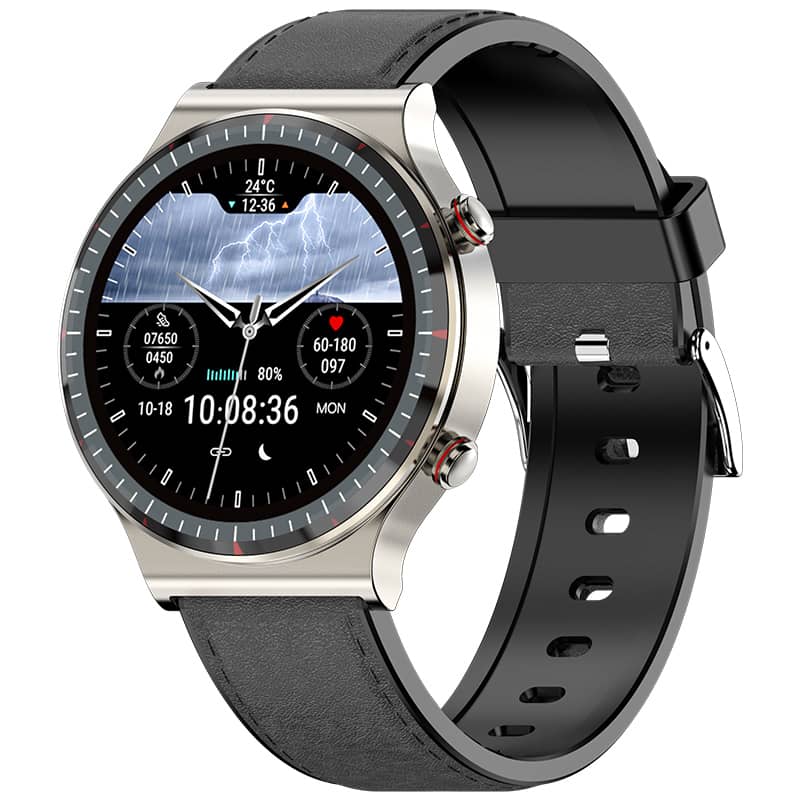 G08 Professional High-End ECG/EKG Blood Pressure Heart Rate Monitoring Smart Watch