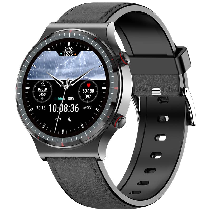 G08 Professional High-End ECG/EKG Blood Pressure Heart Rate Monitoring Smart Watch