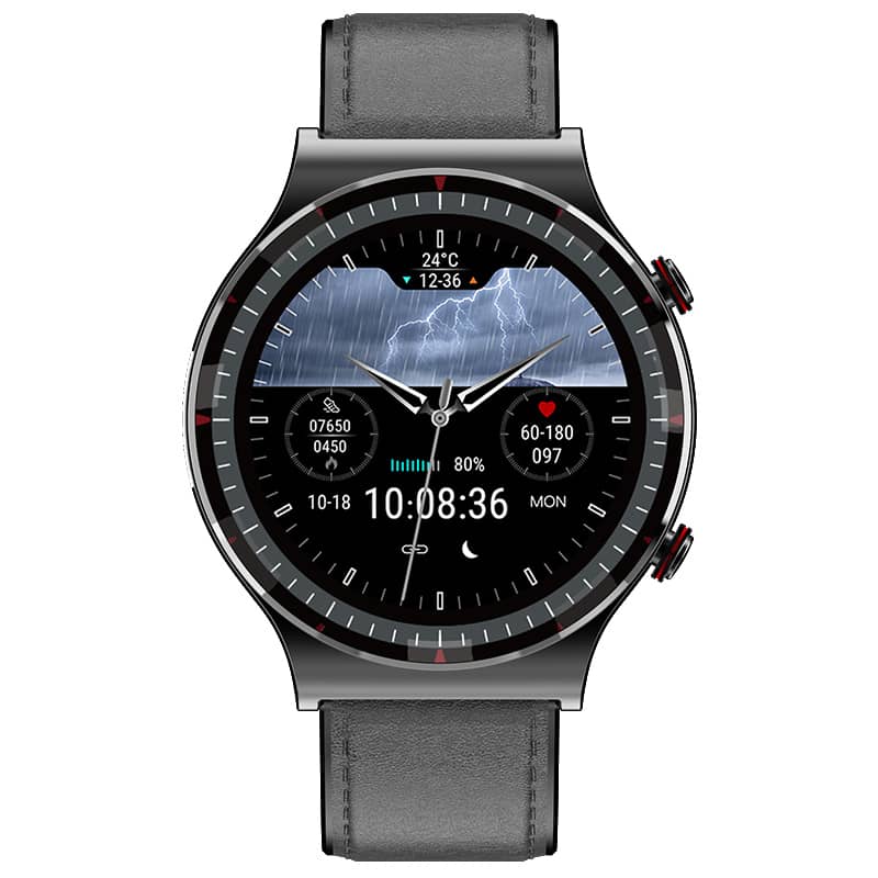 G08 Professional High-End ECG/EKG Blood Pressure Heart Rate Monitoring Smart Watch