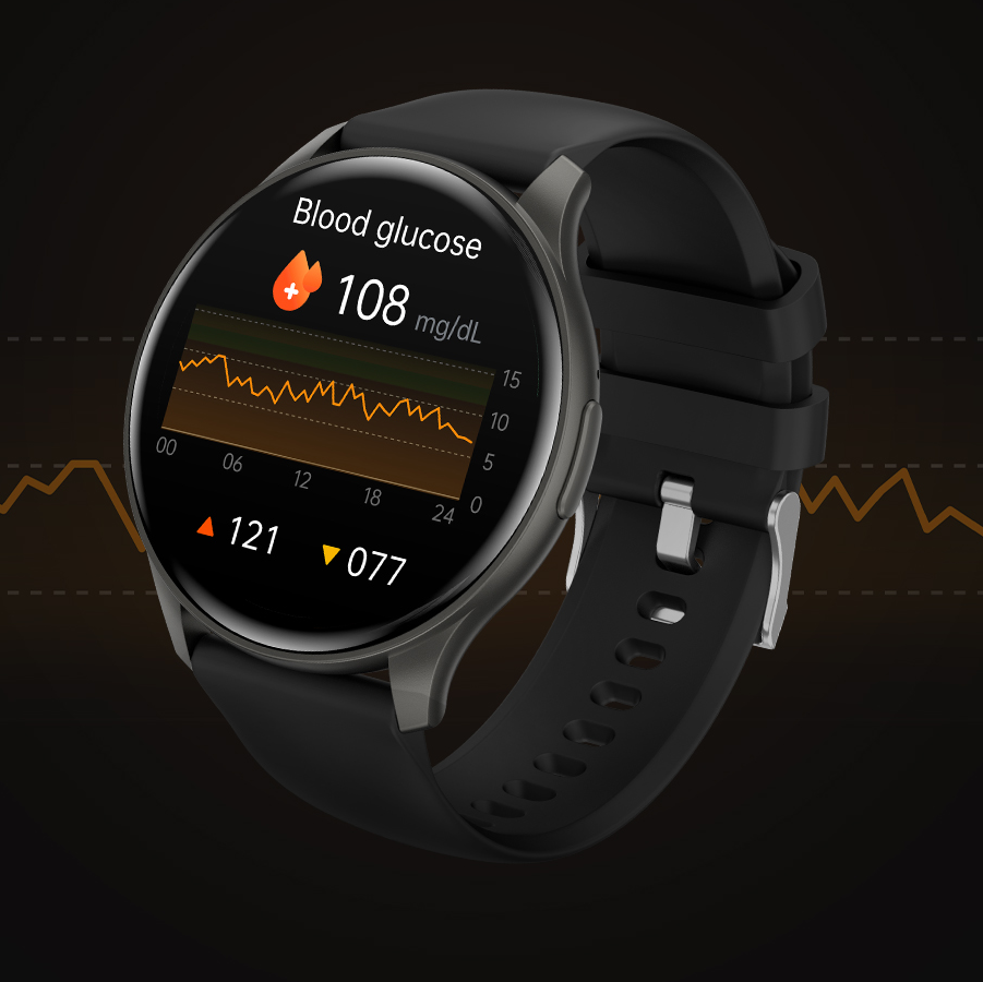 Z1 Heart Rate Glucose Bluetooth Call Smartwatch for men and women