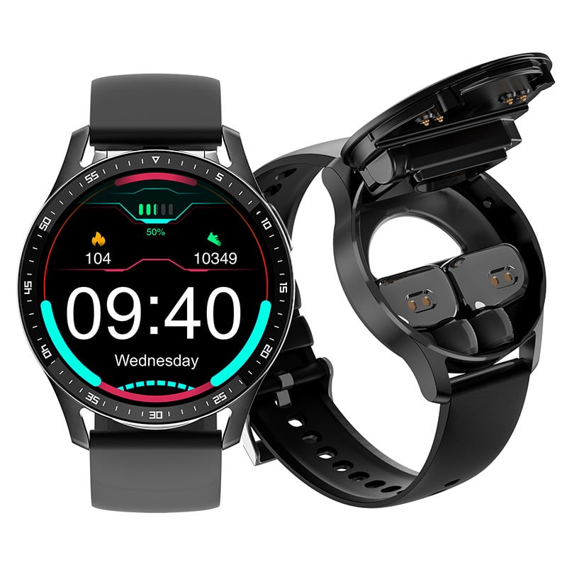 🔥2025 Hot Sale⌚ " 2-in-1 Watch & Headphones" 🎧️