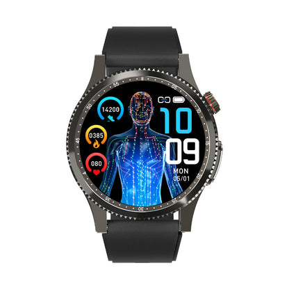 H9 ECG Blood Glucose Uric Acid Cholesterol Stress Monitoring Smartwatch
