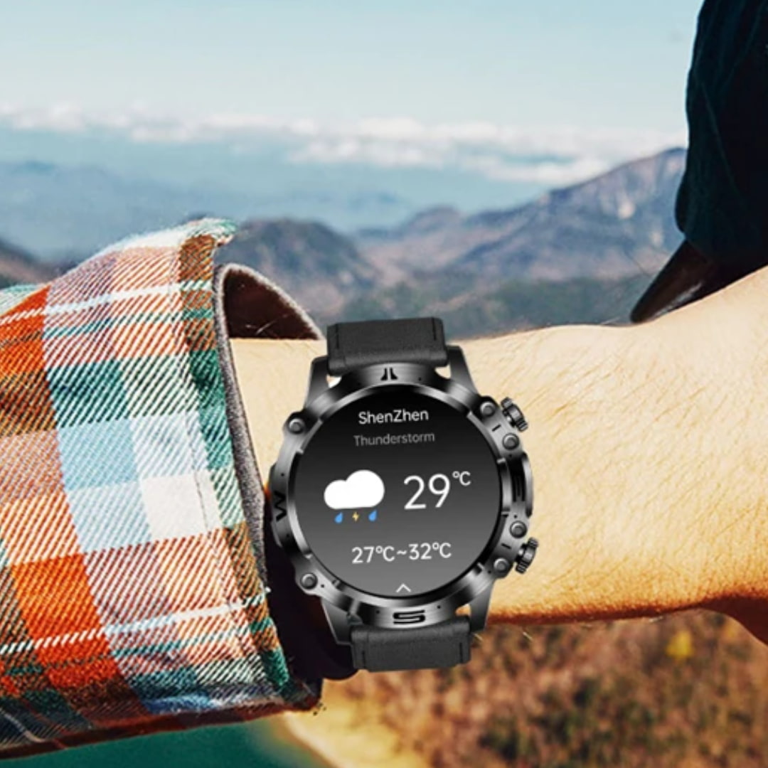 The AI LifeWatch – ECG Blood Sugar Blood Pressure Smart Watch