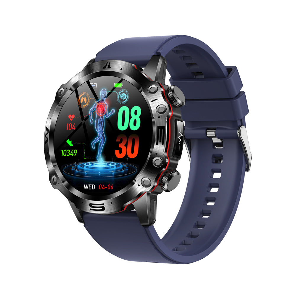 The AI LifeWatch – ECG Blood Sugar Blood Pressure Smart Watch