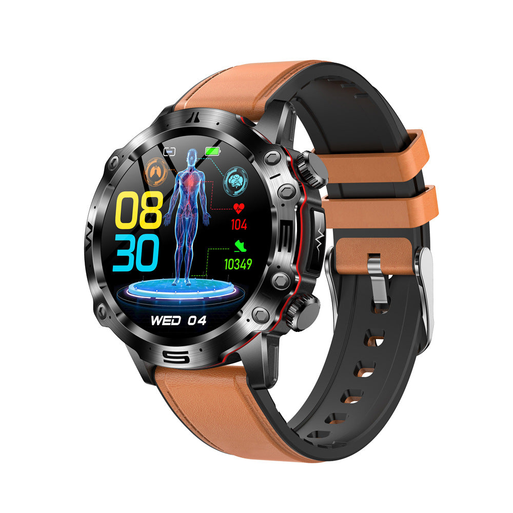 The AI LifeWatch – ECG Blood Sugar Blood Pressure Smart Watch