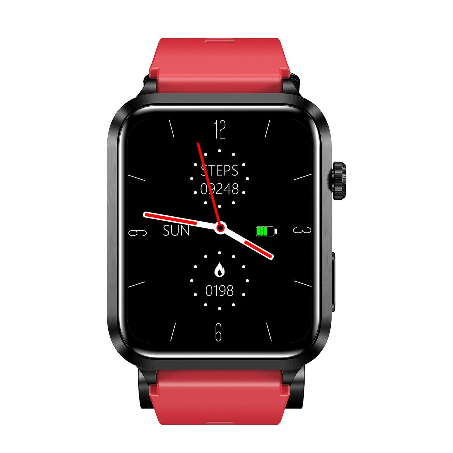 Health Watch With Air Pump Blood Pressure+BG+EKG+HRV+SPO2+RR+Uric Acid+Sleep+Voice Reminder Fitness Tracker