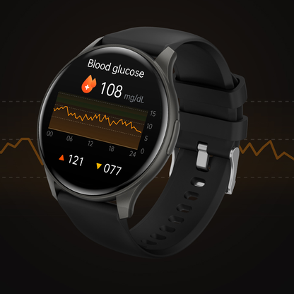 Z1 Heart Rate Glucose Bluetooth Call Smartwatch for men and women