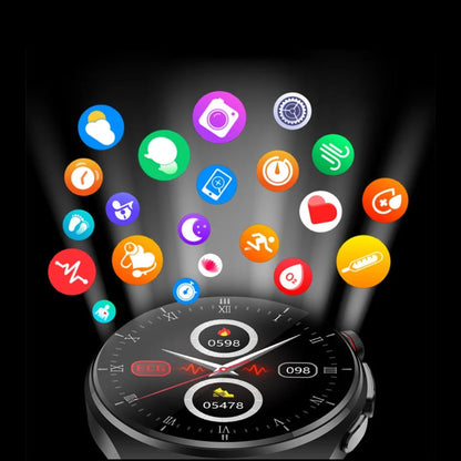 The AI LifeWatch – ECG Blood Sugar Blood Pressure Smart Watch