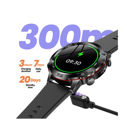 The AI LifeWatch – ECG Blood Sugar Blood Pressure Smart Watch